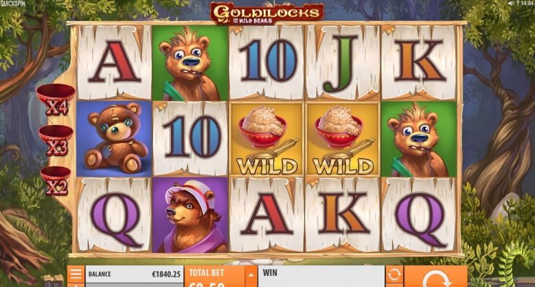 goldilocks and the wild bears gameplay