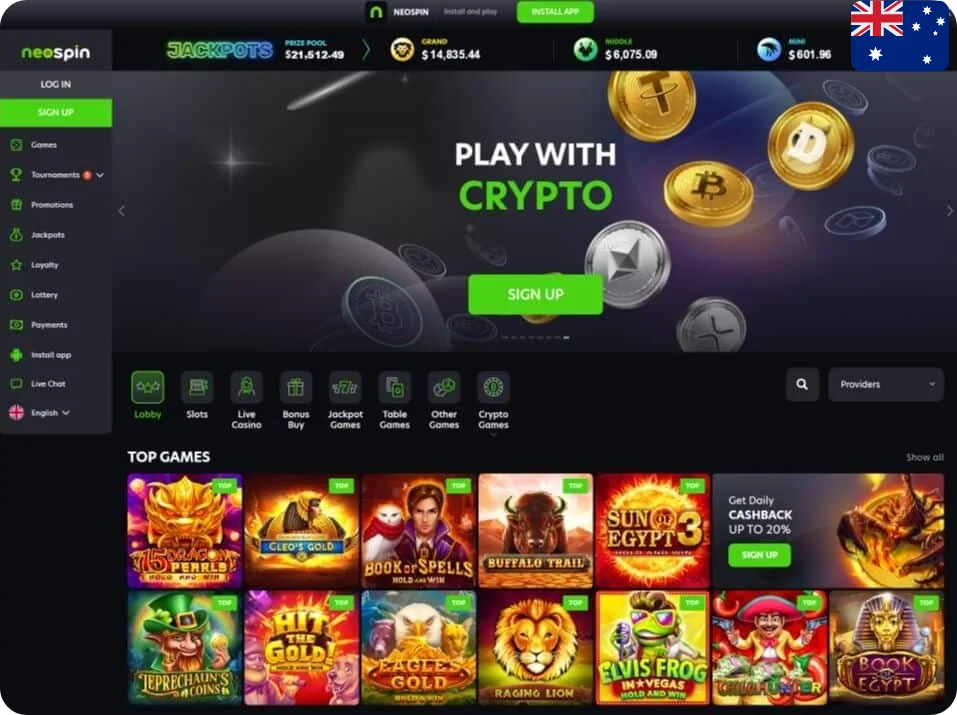 Neospin Casino: Bonuses, Login, and App Features