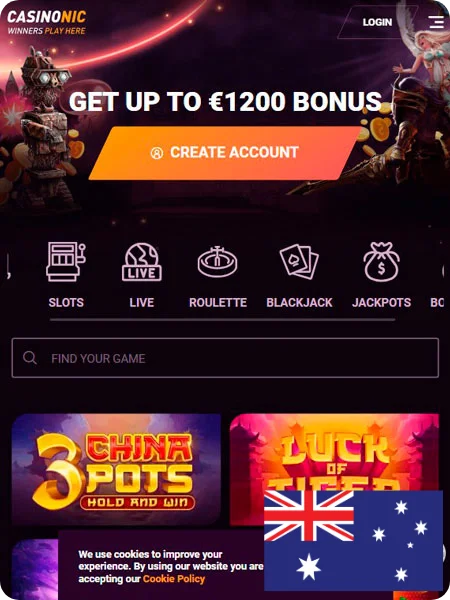 Casinonic Casino: Bonuses, App, and Login Information