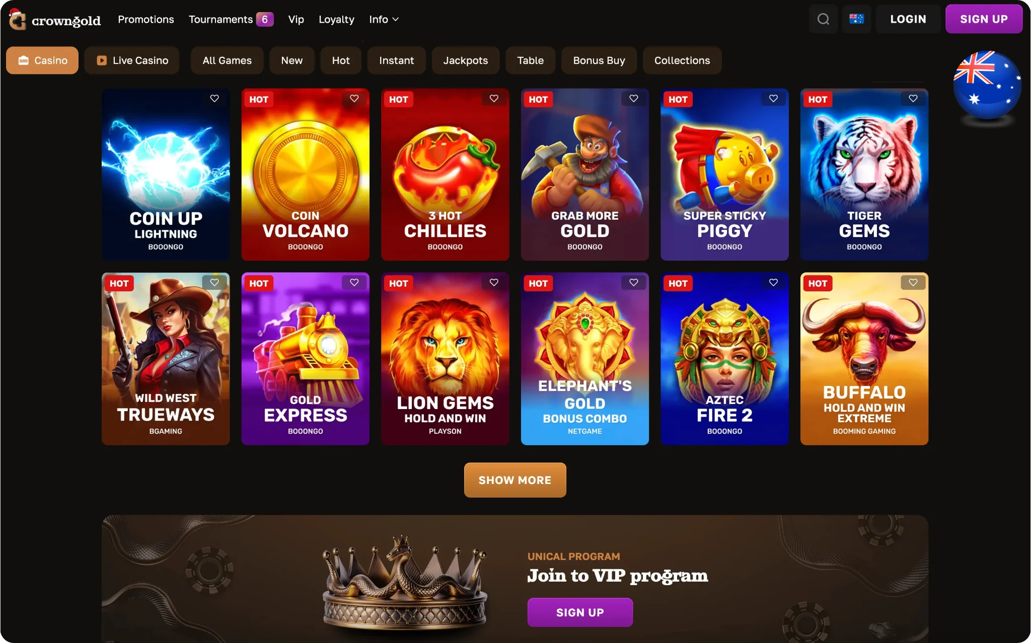 Minimum deposit